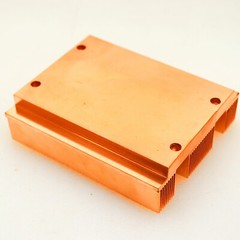 1.6 LBS Heavy Duty Pure Copper Heatsink Skiving Fin (3.5 x 3 x 1 INCH)