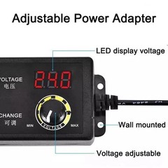 60W Power Supply DC 3V~24V Adjustable Variable Universal Switching AC/DC Adapter
