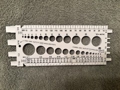 (QTY. OF 20) NUT, BOLT, SCREW, THREAD PITCH GAUGES – BOLT SIZERS!