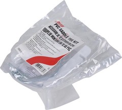 Oatey 3 in. x 2 PVC saddle tee kit 3-Inch x 2-Inch, White