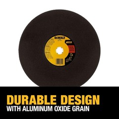 DEWALT 14″ Chop Saw Blade, Metal Cut-Off Wheel DW8001