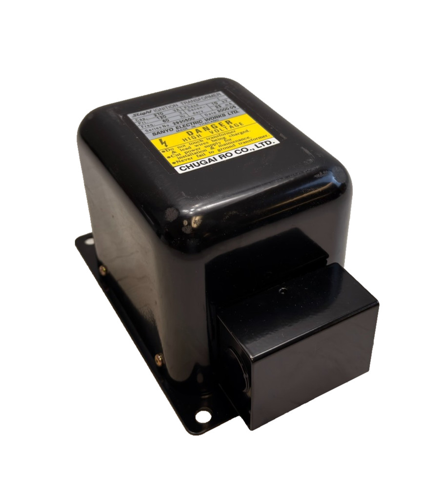 SANYO ELECTRIC S-LIGHT IGNITION TRANSFORMER 1PH 270/120VA 60HZ