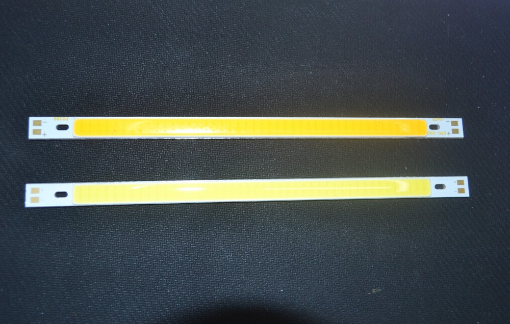 10W 12V 200 X 10mm COB LED Light Strip diode Warm White Red blue Green for Car