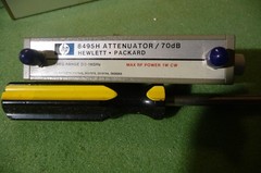 HP 8495H STEPATTENUATOR 70DB DC-18GHZ 24VDC CONTROL MAY BE UNUSED