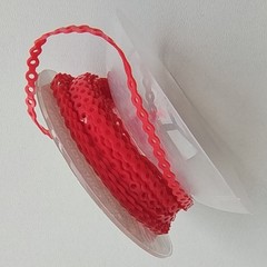 10Rolls Dental Orthodontic Elastolink Chain Long & Short & Continuous Red