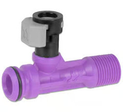 VersaDial 717117 PC2 Composite Quick Connect Injector 4.5 GPM 1 Barb Purple