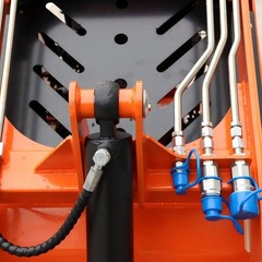 Mini Skid Steer 22HP Twin cylinder Tracked Loader with Attachment Rotarydri