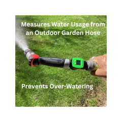 Water Flow Meter for Garden Hose for Watering or Filling RV Tank – Monitor Usage