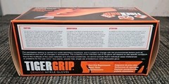 Eppco Tiger Grip #8843 – 100 Count Orange Hi-Vis Nitrile Gloves – Medium