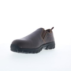 Avenger Flight Slip-On Alloy Toe A7000 Mens Brown Wide Work & Safety Shoes