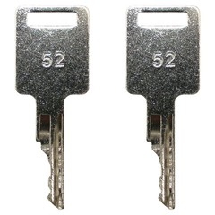 2 Ignition Keys Fits Bobcat 310 313 440 443 453 463 530 533 540 542 542 Skid St
