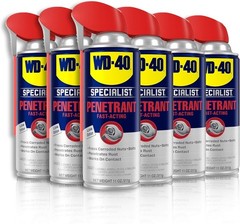 Quick-Acting Penetrant with Smart Straw Sprays, 11 Oz (6-Pack) for Effective Use