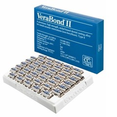 Aalbadent Verabond II 208 Grams Nickel Chromium Alloy Metal Ceramic Non-Be