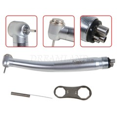 Pieza de mano LED turbina alta velocidad fibra óptica dental estilo NSK 2 Holes