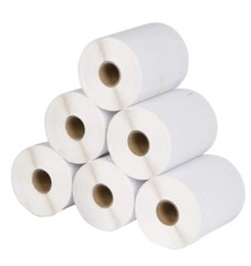 6 Rolls DYMO 4XL Direct Thermal Shipping Labels 4×6 1744907 Compatible 220/Roll