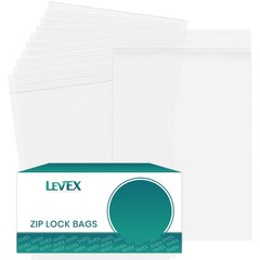 12″ x 15″ Clear Zip Seal Plastic Bags 2Mil Jewelry Pill Zipper Top Lock Baggies