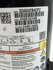 ZP42LXE-TFD-833 3.5 TON R410A 460V 3PH ZP42LXE-TFD-800 ZP42K6E-TFD ZP42K5E-TFD