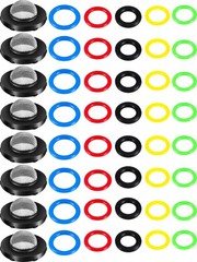 48 Pieces O-Ring Power Pressure Washer Kit 6 Sizes Sealing Stainless 1 inches
