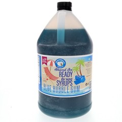 Hypothermias BLUE BUBBLE GUM Flavor Syrup 🍧 Snow Cone machine Shaved Ice Syrup