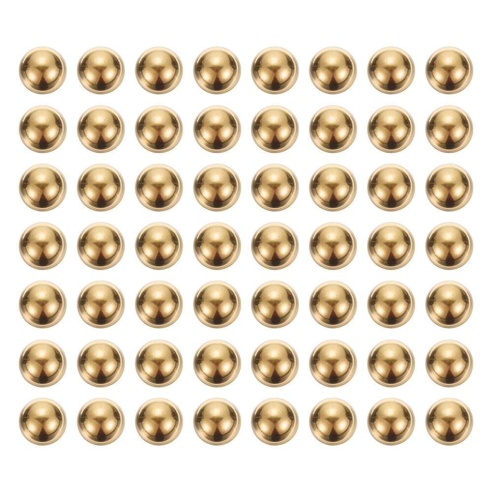 100pcs Precision Solid Brass Bearing Balls 10mm Industrial Brass Ball Spheres