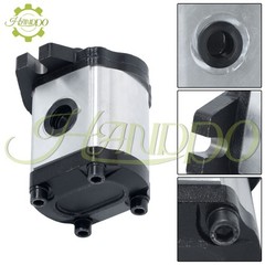 3-17 GPM Hydraulic Gear Pump 9 Tooth Spline Shaft, SAE A-2 Bolts CW Cast Iron