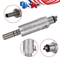 Dental Low Speed External Water Spray Contra Air Motor Handpiece 4Holes AS