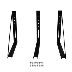 3Pcs Premium Hardware Brackets 18″x18″ for Truck & RV Tool Box Installation