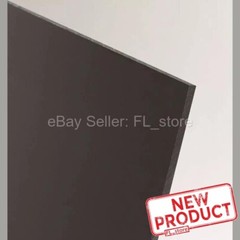 Black Plastic Sheet High Density Polyethylene 1/2″ Thick x 24″ L X 12″ W HDPE