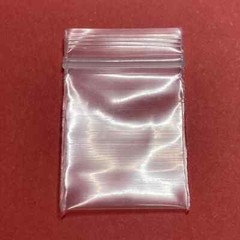 25 Clear Plastic Top Zip Lock 2Mil Re-closeable Jewelry Phil Tiny Bag Size 2X3cm