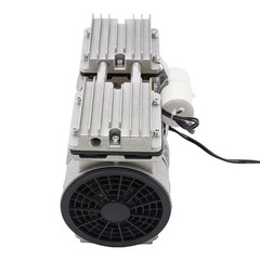 370W 110V Oilless Vacuum Pump Industrial Oil-Free Piston Vacuum Pump with Filter