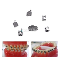 AZDENT Dental Orthodontic Self-Ligating Brackets Braces Roth/MBT .022 Hook 3 4 5