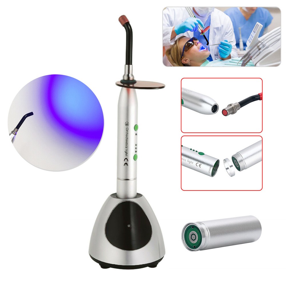 Dental 2700mw/c Wireless LED Orthodontics Curing Light Lamp 420nm-480nm YS-C CE
