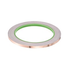 Copper Foil Tape 0.2 Inch x 66 Feet 0.05mm Thick Double Sided Conductive