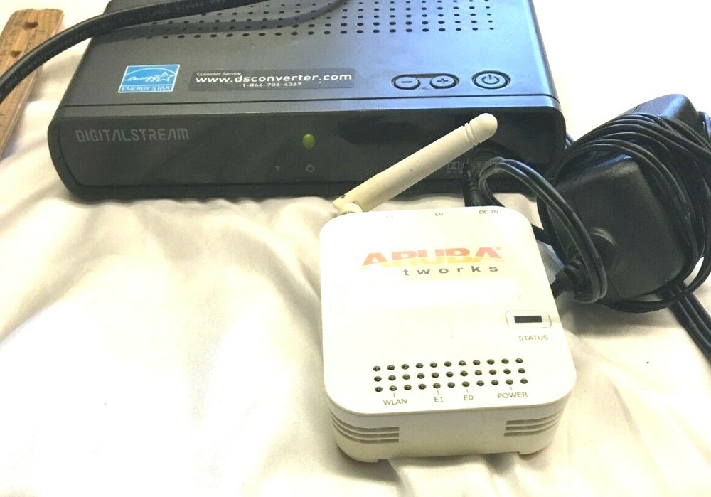 Aruba Networks Router RAP-2WG & Dolby Digital TV Converter Box DTX9950 Free Ship