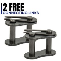 #60 Roller Chain 10 Feet with 2 Connecting Links