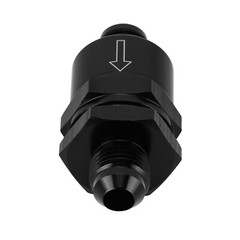 Aluminium 6 An To An6 Flare Inline Non Return One Way Check Valve