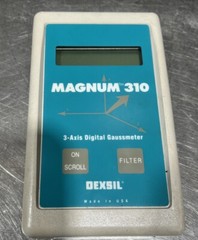 Dexsil 3-axis gaussmeter magnum 310 Used Surplus