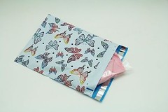 100 6×9 Butterfly Designer Poly Mailers Envelopes Boutique Custom Bags