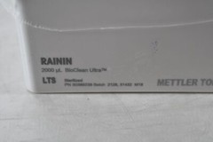 NEW Mettler Toledo Ranin 30389238 Pipette Tips RT LTS 2000 uL Bioclean 1 Rack 60