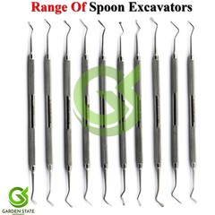 Dental Excavator Spoon Shape Restorative Composite Cavity Carious Decay Removal