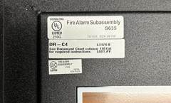 NOTIFIER DR-C4 Fire Alarm Door Assembly