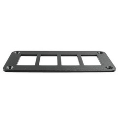 4 Gang Rocker Switch Panel Housing Holder, Rocker Toggle Switch A Size: 4 Gang