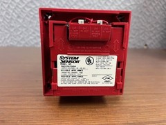 System Sensor MASS2415ADA Sounder Strobe 15cd 24vdc red wall; NOS Brand New