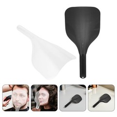 4 Pcs Hair Spray Mask Shield Face Makeup Hood Silicone Masks