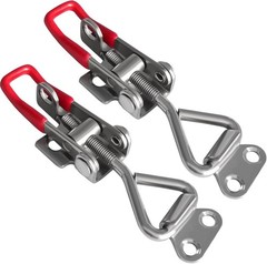 Toggle Latch Clamp 4002 with Lock Hole, 304 Stainless Steel Adjustable Heavy Dut