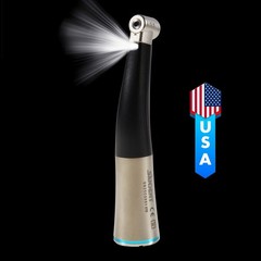 Dental 1:1 Fiber Optic LED Contra Angle Handpiece NSK STYLE YBB