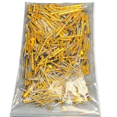 Gold Plated Contact Terminals Connector Pins Sockets Mixed Lot , 100 Gram