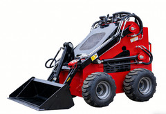 Free Ship MS380 Wheeled Mini Skid Steer Loader 23HP EPA Dual Pumps Gas Engine