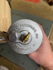 RDF109-03 1-PINT OIL RESERVOIR; LDI INDUSTRIES; 3/8″ NPT; 3.5″ BOWL DIAMETER