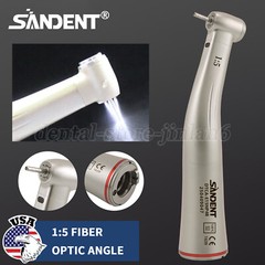 1-5 SANDENT Dental 1:5 Increasing Fiber Optic Contra Angle Handpiece Electric